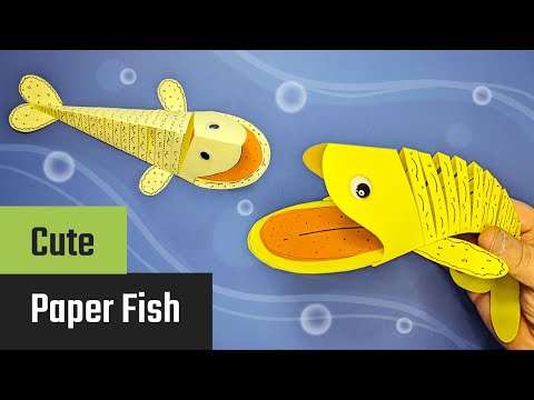 Forhåndsvisningsbillede: Lav en papirfisk: nem vejledning med billeder og video