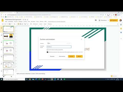 Google Slides Öğretici: 9.3 | Ara ve değiştir
