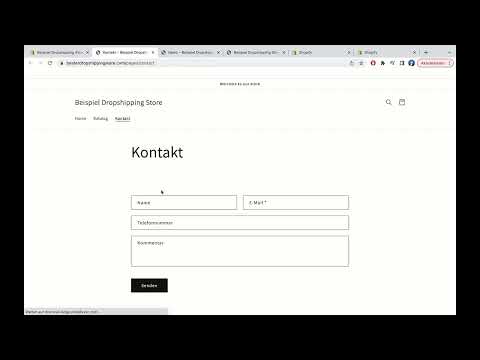 E-handelskurs: 5.25 | Shopify – opprett sider
