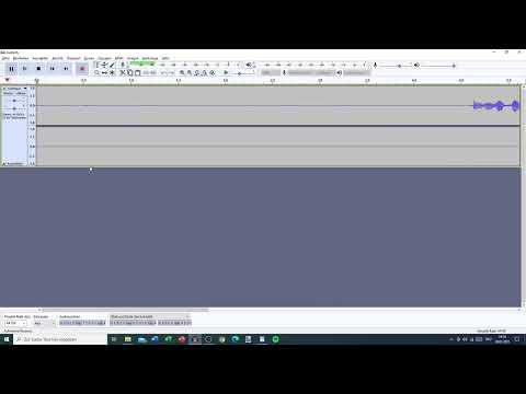 Creare un podcast proprio: 6.6 Eseguire una registrazione in Audacity