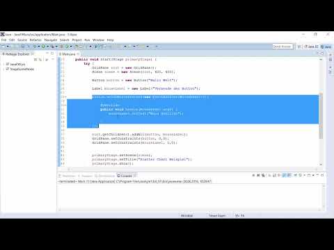 JavaFX käyttöliittymäkehitykseen - 47 tapahtumaa ja tapahtumien suodatin