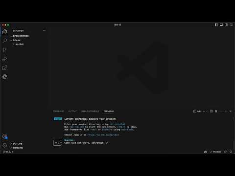 OpenAI API: 3.1 | Aanmaken van het AstroJS-basisproject