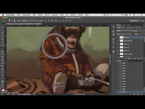 Pintura de personajes en Photoshop - Módulo 4.8 Detalles y efectos de iluminación