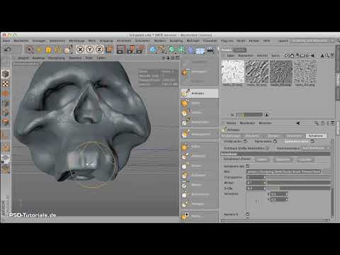 Modellieren in CINEMA 4D - Kreativträning: Del 12 - Ytfinish