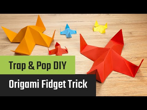 Forhåndsvisningsbillede: Origami fingerfælde: vejledning med video, fotos og beskrivelse