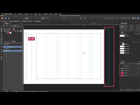 Tutorial de conceptos básicos de Affinity Publisher: 23 | Páginas de muestra y numeración de páginas