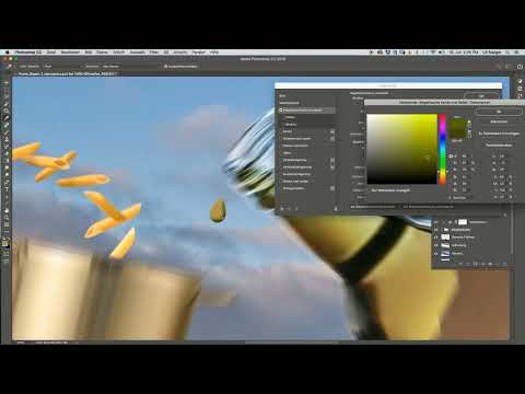 Photoshop eğitimi "Penne Rigate": 3.5 Oil Droplets