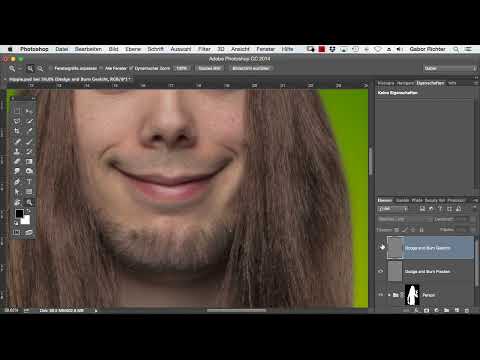 &Ccedil;izgi roman tarzı Photoshop &ndash; 5.4 Dodge ve Burn: Dudaklar