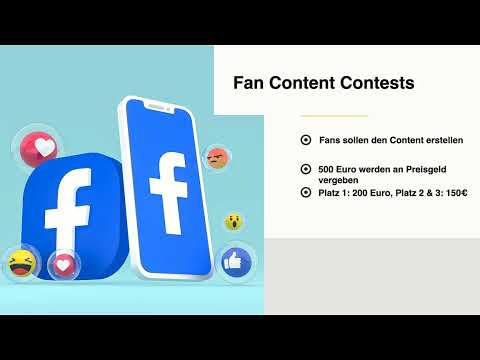 Facebook-markedsføring: 14.40 | Arrangere fanindholdskonkurrencer.
