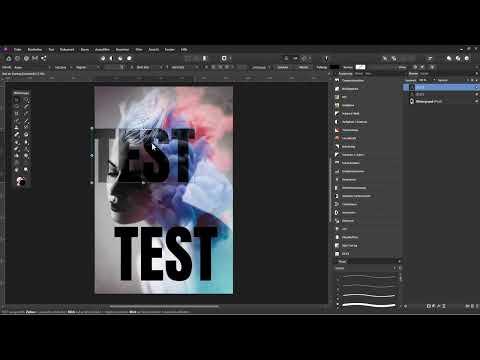 Affinity Photo - kreativ bildebehandling med overlays: 10 | Tekst som overlay.