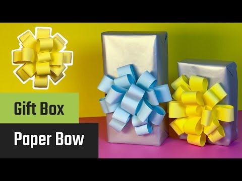 Preview image: Making gift ribbon from paper – large DIY sheet with instructions