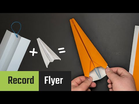 Vorschaubild: Papierflugzeug-Launcher mit Gummiband: Einfache Anleitung mit Fotos und Video