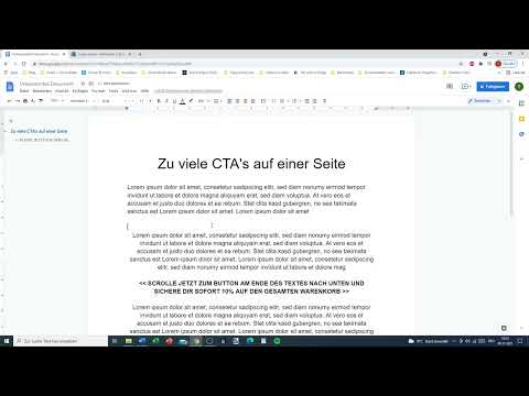 Copywriting-tutorial: 13.1 | For mange oppfordringer til handling på en side.