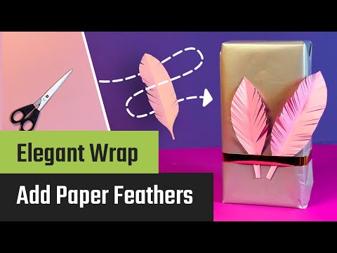 Preview image: Paper Springs for Gift Wrapping: Simple Instructions with Photos and Video
