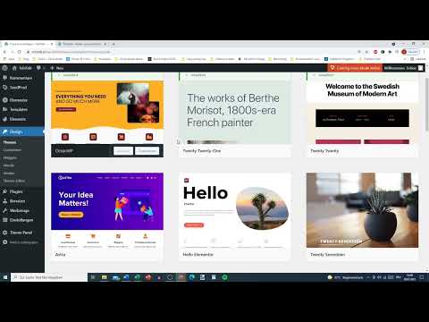 Elementor voor WordPress: 5.3 | Het thema OceanWP installeren