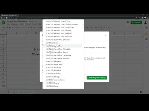 Google Sheets - Ohjevideo: 3.7 Kielen asettaminen