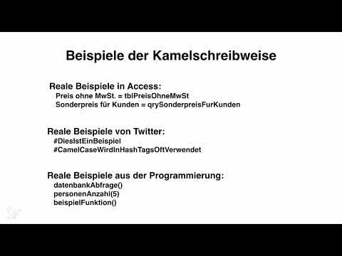 B&auml;ttre i Access: Bli en datahj&auml;lte - 3.6 Camel- och Pascal-Case (Kamel- och Pascal-skrivs&auml;tt)