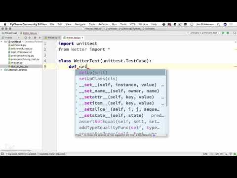 Programmare con Python - Preparare i test case con setUp e tearDown 13.4