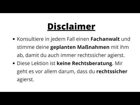 Snapchat-Tutorial: 13.1 | Disclaimer