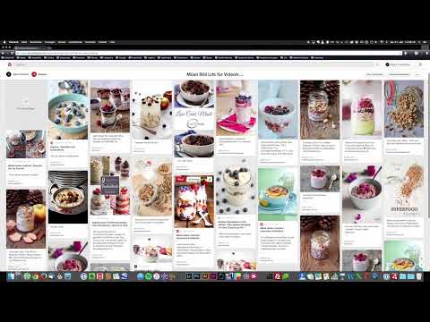 Yemek fotoğrafçılığı, doğal ışık ve flaşlarla - 2.2 İlham: Fikir bulmak için Pinterest-Moodboardları kullanın.