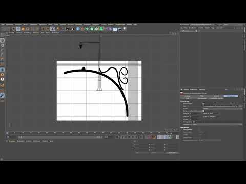 Cinema 4D-Tutorial "Underground": 1.18 Skabelon