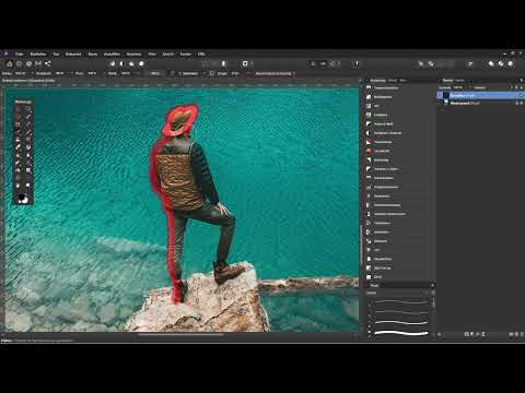 Forbedring af fotos i Affinity Photo: 04 | Fjerning af billeddele