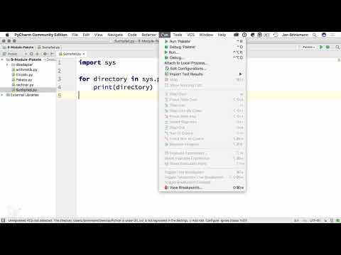 Programmare con Python - 8.3 Il percorso di ricerca dei moduli