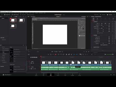 DaVinci Resolve: 5.4 | Klipleri birleştir