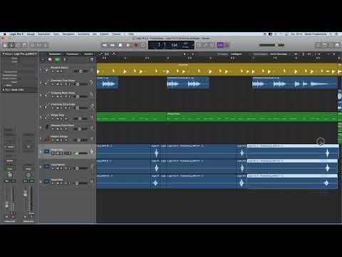 Logic Pro X ile m&uuml;zik prod&uuml;ksiyonuna giriş: 4.1 Logic Pro X'te m&uuml;ziği d&uuml;zenleme
