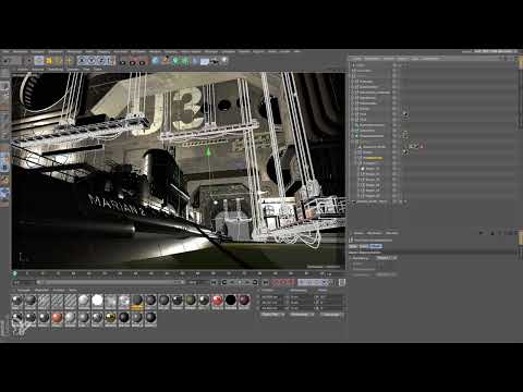 Cinema 4D - Aydınlatma ayarı: 4.2 Ana ışık kaynağı oluşturun