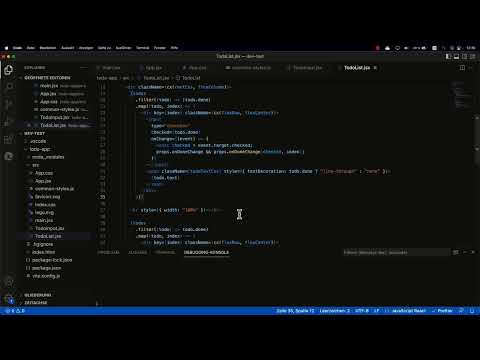 React-Tutorial: 4.5 | Gruppieren nach Erledigt-Status