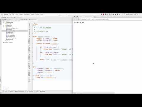 Programmazione web orientata agli oggetti con PHP - Utilizzare le eccezioni 6.09