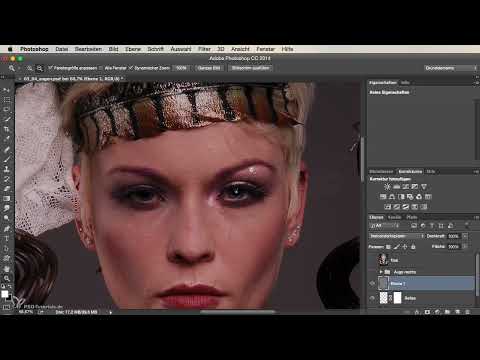 Görünümler ve Stiller Photoshop ile - Göz retuşi