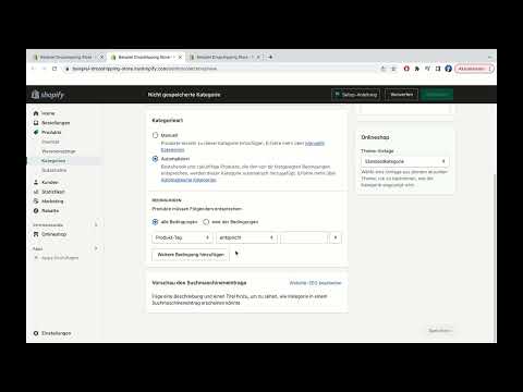 E-Ticaret Kursu: 5.18 | Shopify - &Uuml;r&uuml;nleri ana sayfaya otomatik olarak ekle