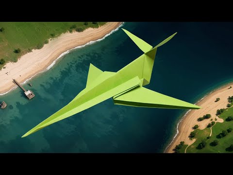 Vorschaubild: HondaJet Papierflugzeug: Anleitung mit Fotos und Video