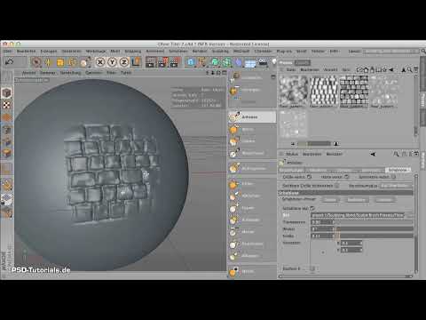 CINEMA 4D'de Modelleme - Temel Bilgiler: Bölüm 10 - Şablon