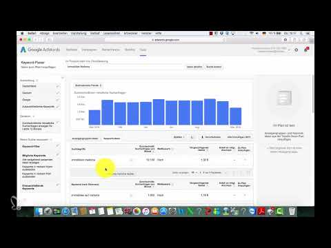 Google AdWords - daha az maliyet, daha fazla müşteri - 2.2 Das Tool Keyword-Planer Google AdWords - daha az maliyet, daha fazla müşteri - 2.2 Anahtar…