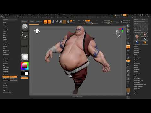 ZBrush 2020 - Güncellemelere yönelik video eğitimi: 2 | Cam Silhouette & Cam Görünümü