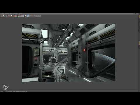 Cinema 4D'de pratik - Bir uzay istasyonu modelleme ve aydınlatma: 24 render ayarları.