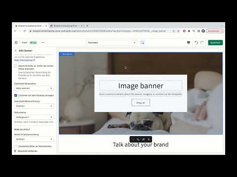 E-handelskurs: 5.13 | Shopify - Rediger bannerbillede