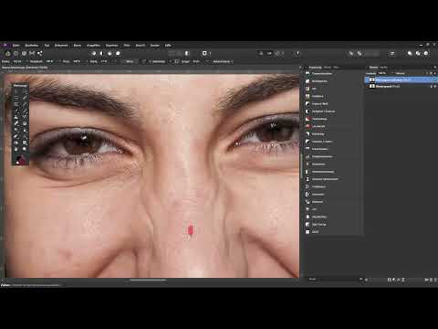 Skjønnhetsretusj i Affinity Photo: 02 | Fjern forstyrrelser