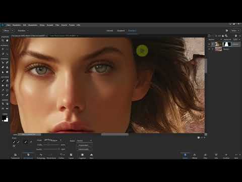 Photoshop Elements ile kesim yapma: 03 | Saçları "Kenarı İyileştir" ile kesmek
