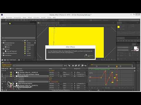 Animatie gemakkelijk gemaakt: kantelende bal - finetuning.