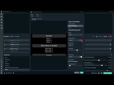 Streamlabs: 9.13 | Credits einfügen