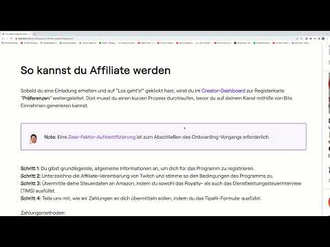 Tutorial de Livestreaming: 6.3 | ¿Cómo convertirse en afiliado de Twitch?