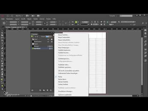 Large projects in Adobe InDesign - 2.06 - Create color swatches