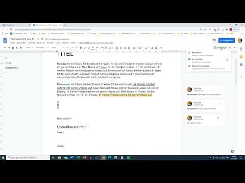 Google Docs Eğitimi: 5.4 | Önerilen İşlev