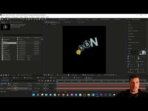 After Effects dersi: 8.3 | Uygulama Örneği: Bitcoin T-shirt Tasarımı