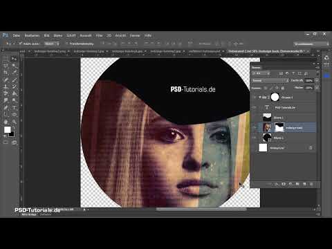 DVD-Cover und DVD-Label gestalten - Teil 3: Label erstellen in Photoshop