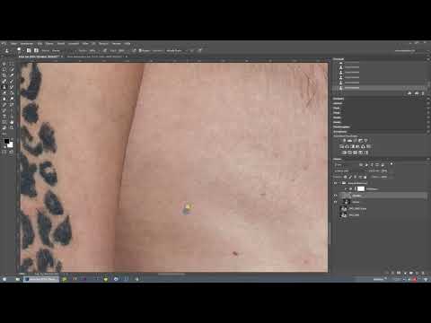 Separación de frecuencias en Photoshop - 25 Structure Body